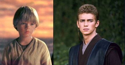 anakin young and old